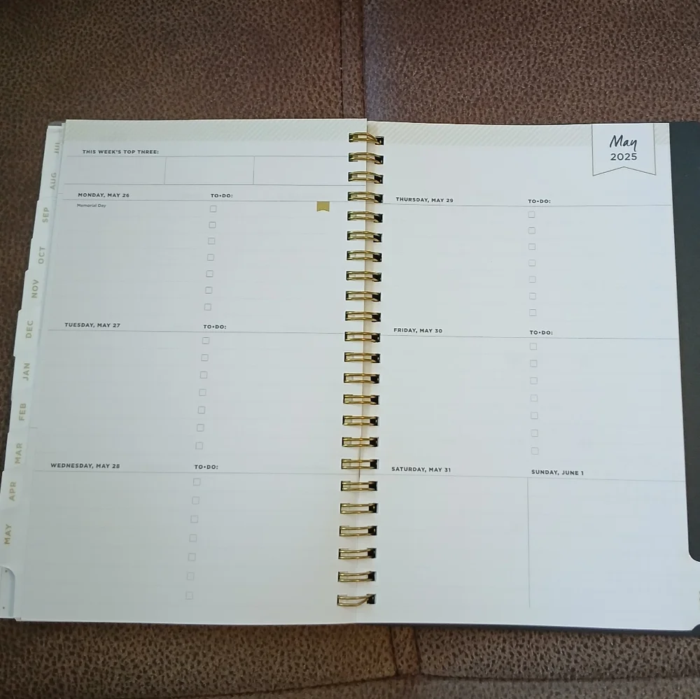 Day Designer tabbed planner 2024 to 2025